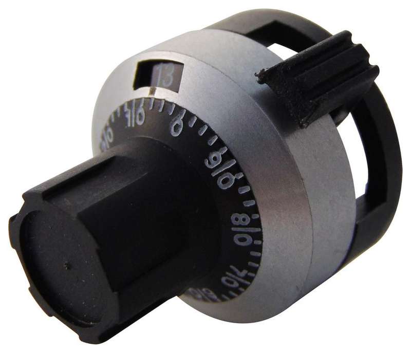 Mentor (6623.1000) Knob, Round Shaft, 6.35 mm