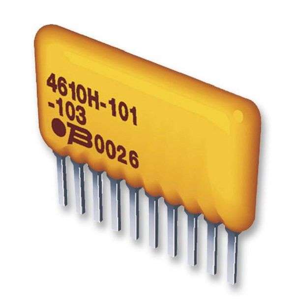 Bourns (4607X-101-103LF) Fixed Network Resistor, 10 kohm, Bussed