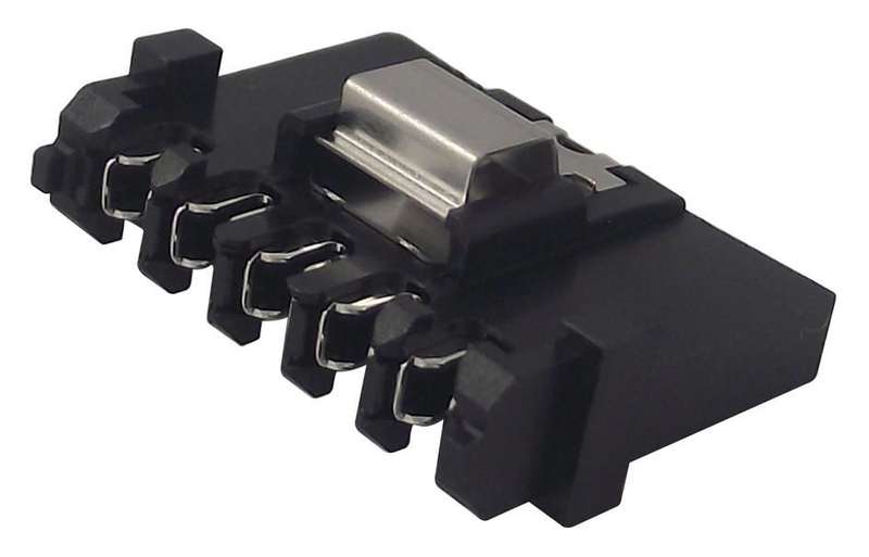 Molex (67926-0001) I/O Connector, 5 Contacts, Receptacle, SATA