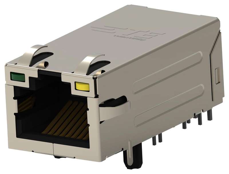 TE Connectivity (2337992-5) Modular Connector, RJ45 Jack, 1 x 1 (Port)