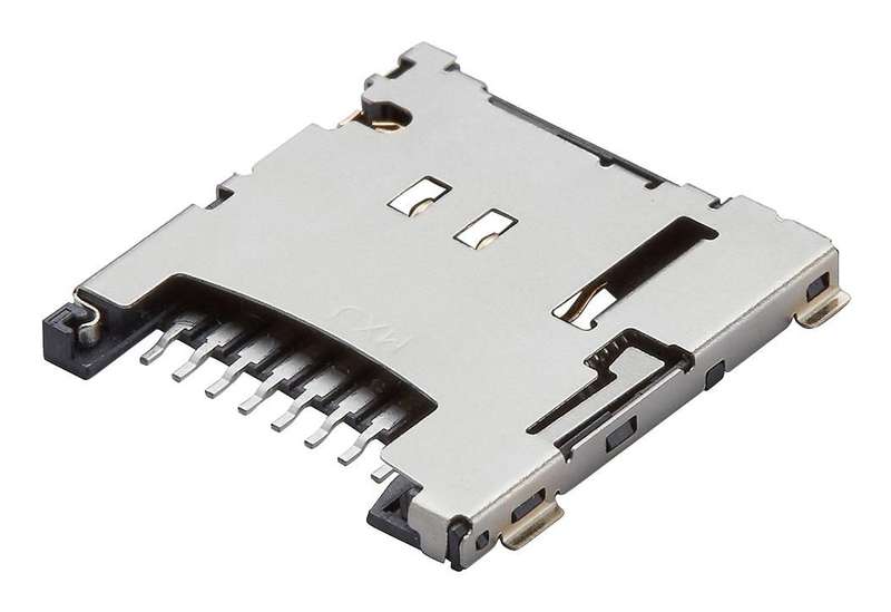 Molex (503182-1852) Memory Card Connector, MicroSD, Push-Push, 8 Contacts