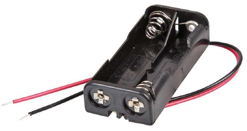 Multicomp Pro (MP000346) Battery Holder, Wired, 2 x AAA