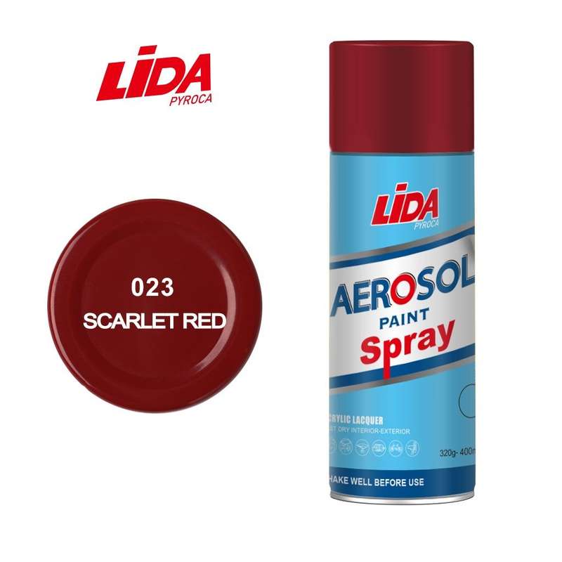 LiDA Spray Paint 400ml-Different Colors