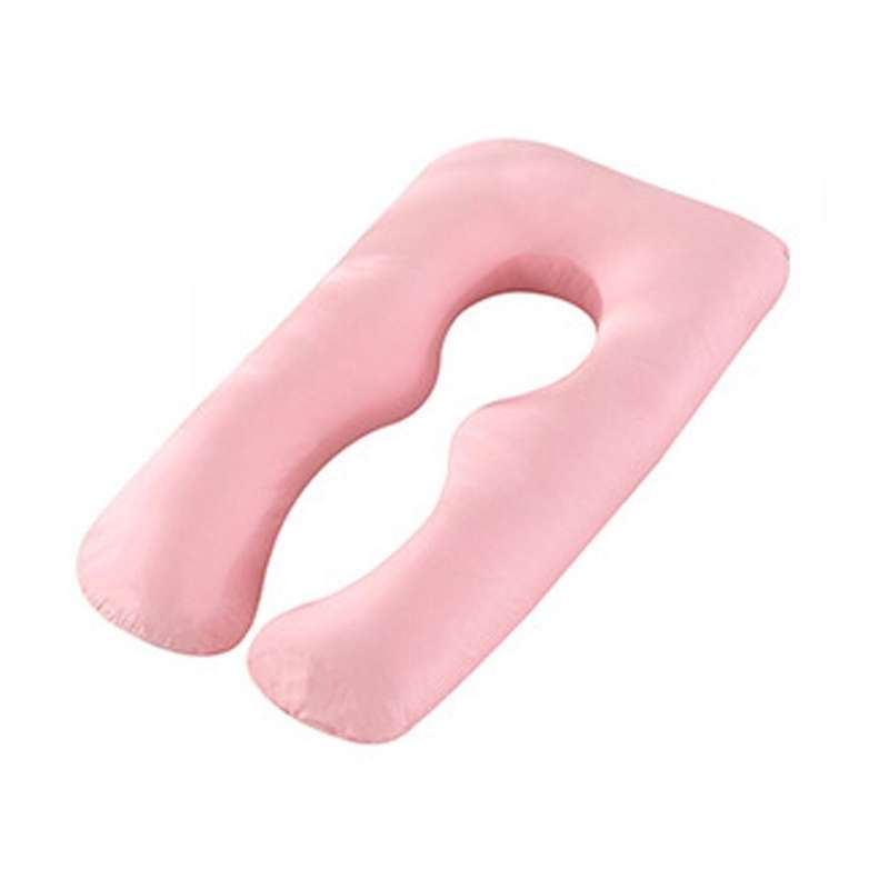 U-Shaped Full Body Pregnancy Pillow - PINK