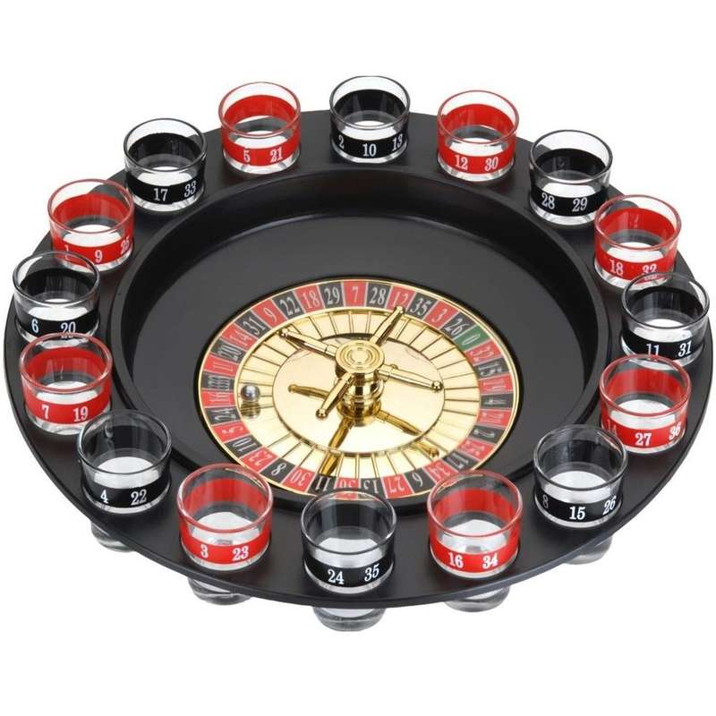 Drinking Roulette Party Board Game Set (2-8 Players)