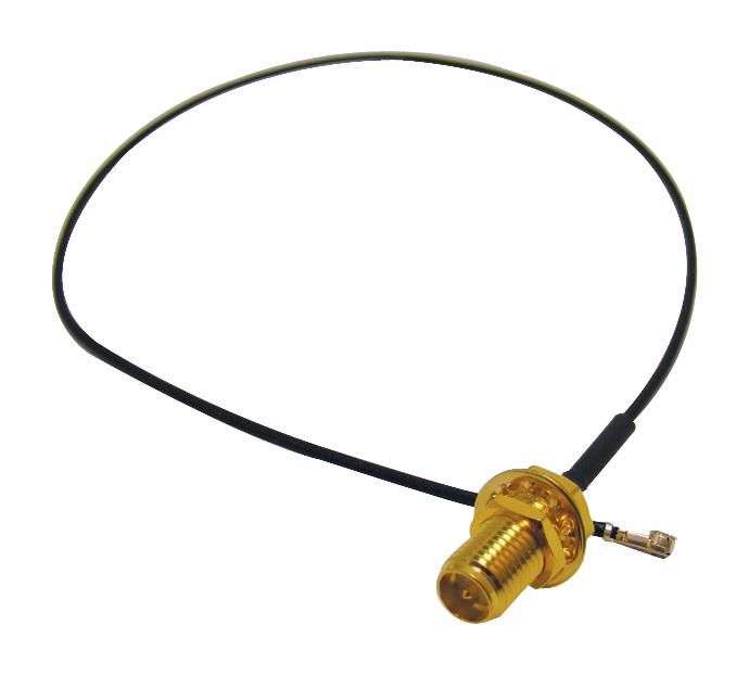 Multicomp Pro (R-134G7210100CC) RF/Coaxial Cable Assembly, 50 ohm, 3.9 "