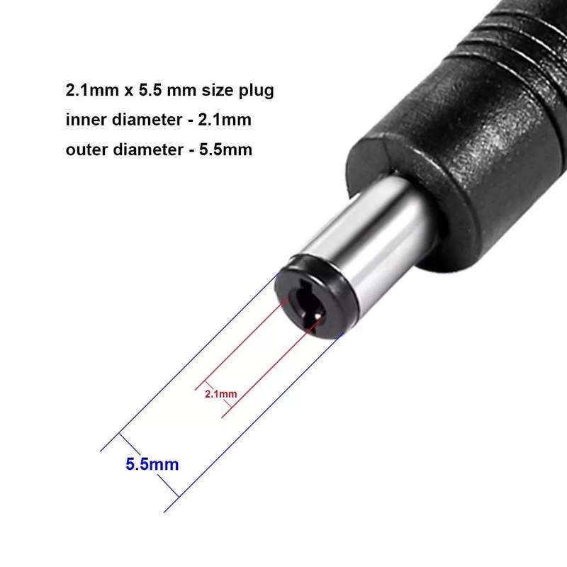 DC Extension Power Cable Male to Female  3m / 5m / 10m / 15m / 20m / 30m | 5.5mm x 2.1mm Plug ...