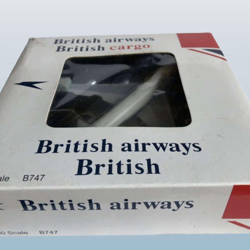 1:400 Scale, British Airways(British Air tours), Boeing 747, Display Model.