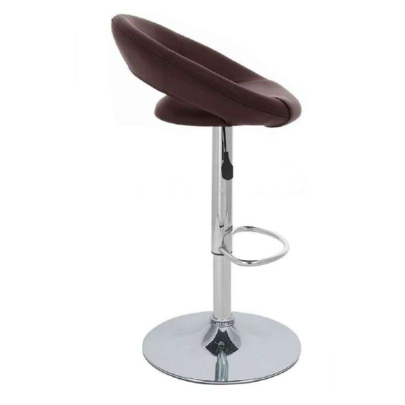 Faux Leather Adjustable Bar Stools - HZ037