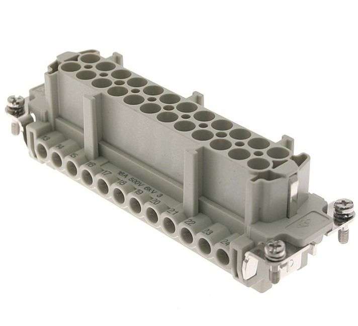 Ilme (CNEF24T) Heavy Duty Connector, 24 Contacts, Receptacle, Screw Socket