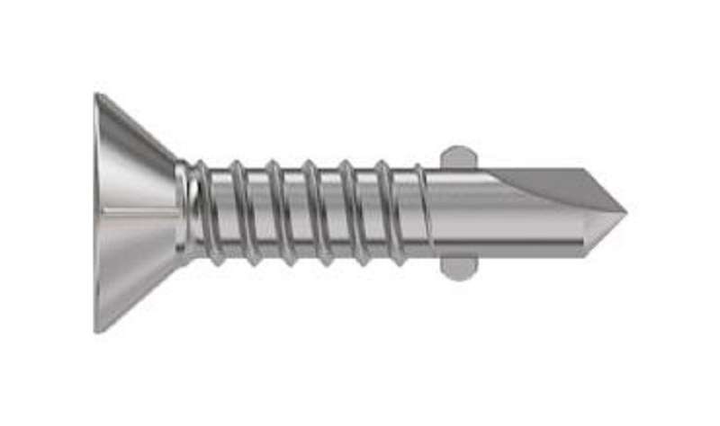 TR Fastenings (6.3 X 50 KTSTDX Z100 WINGED) Countersunk Head Screws