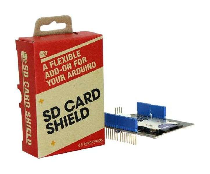 Seeed Studio (103030005) SD Card Shield V4 Board, 3.5 V to 5.5 V