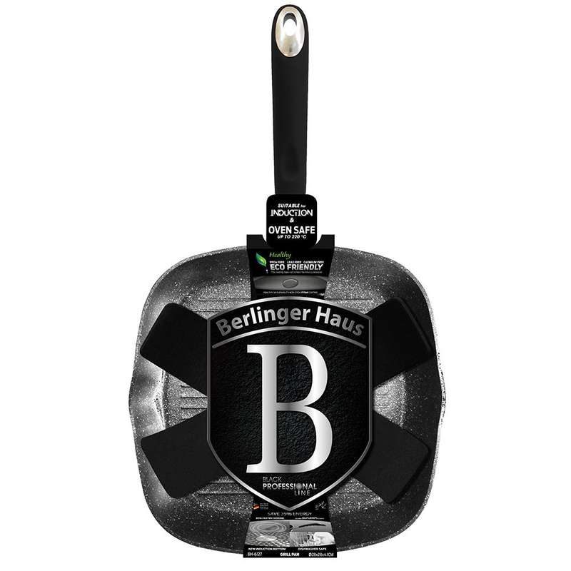 Berlinger Haus 28 cm Oven Safe Grill Pan- Black Professional Line (Second hand)
