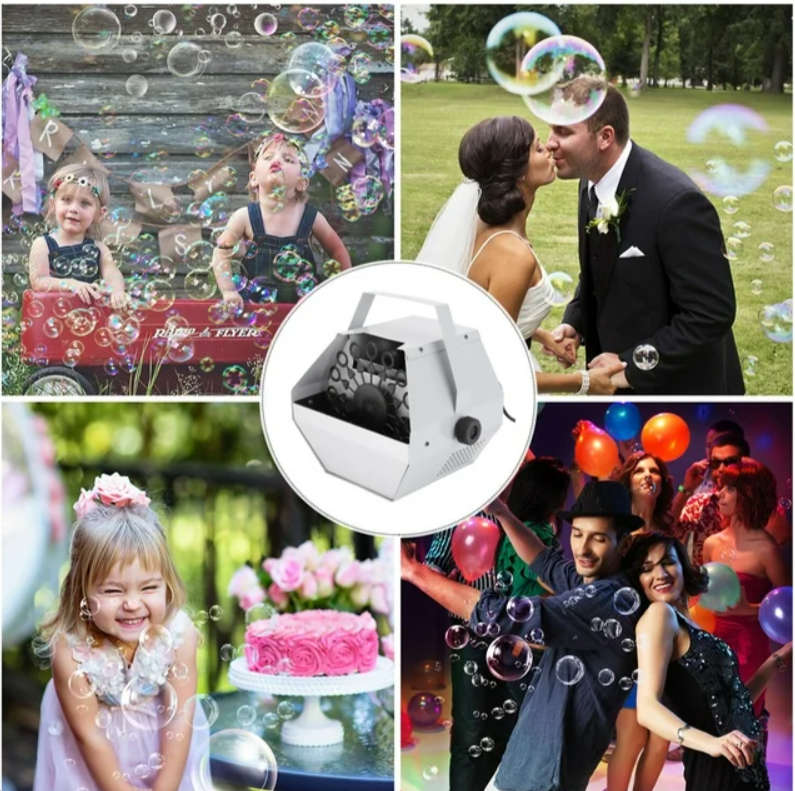 Portable Automatic Stage Party Bubble Blower Machine