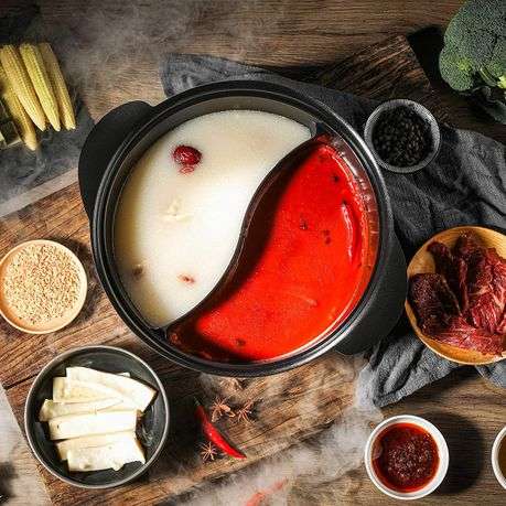 DSP Premium 2 Compartment Hot Pot -6.3l