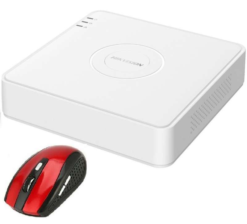 Hikvision 8ch DVR + Wireless Mouse