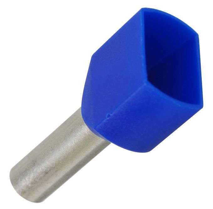 JST (FTR0.75-8) Wire Ferrule, French Code, Single Wire, 18 AWG, 0.75 mm²