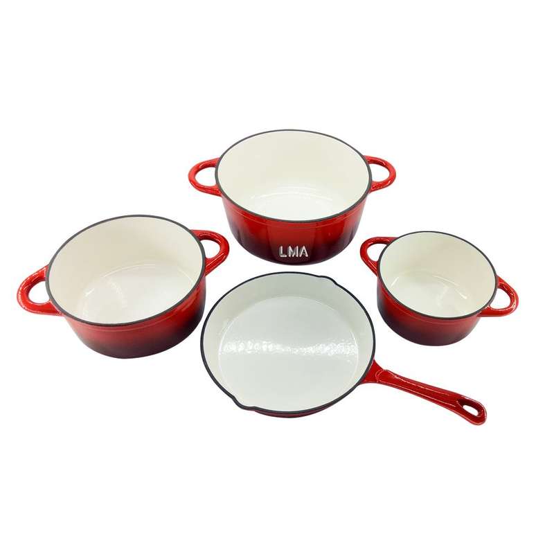 LMA - 7 Piece Cast Iron Cookware Dish Set (PLEASE READ THE DESCRIPTION)
