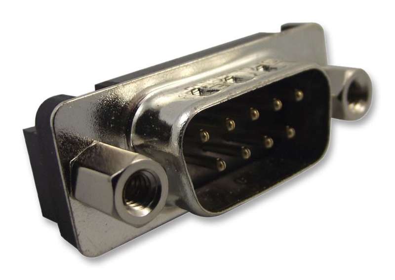 Amphenol (L717TSEH09POL2RM8) D Sub Connector, DB9, Standard, Plug