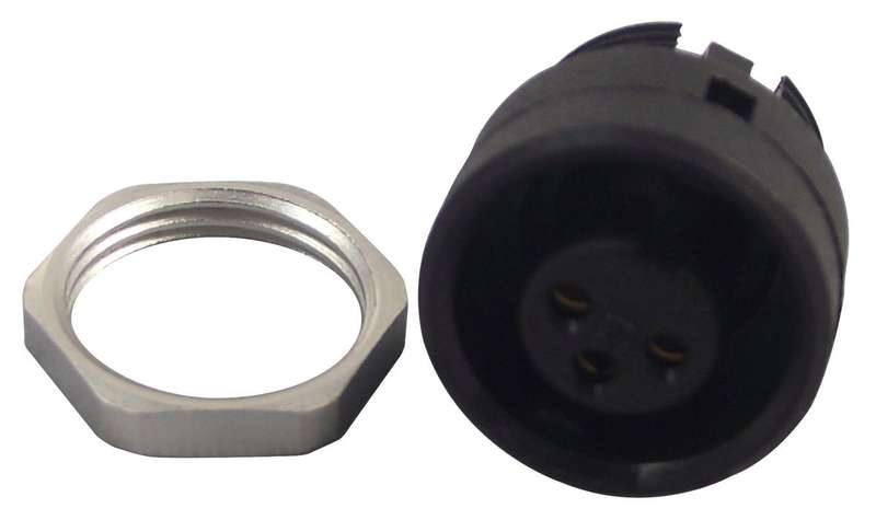 Binder (09 0978 00 03) Circular Connector, Receptacle, 3 Contacts