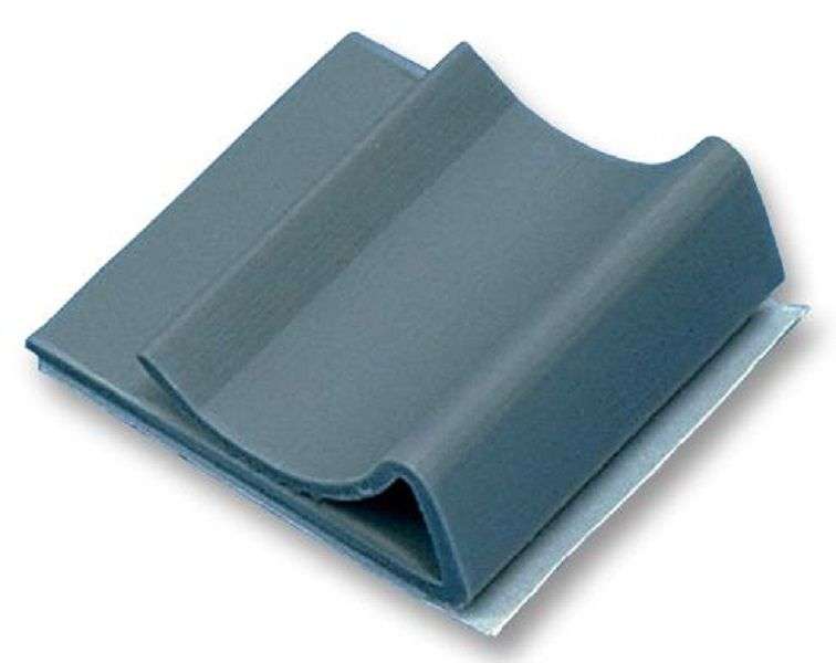 Panduit (FCC-A-C8) Fastener, Low Profile, Adhesive Backed Flat Cable Clamp