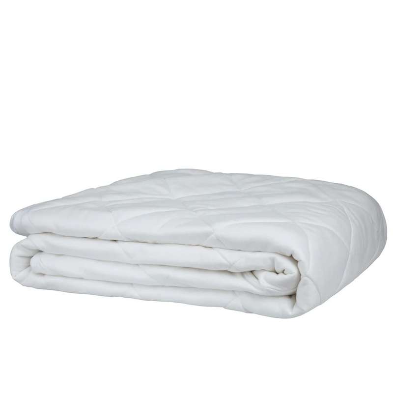 Jack Brown Luxury Queen Size Bamboo Plush Mattress Topper (SECOND HAND)