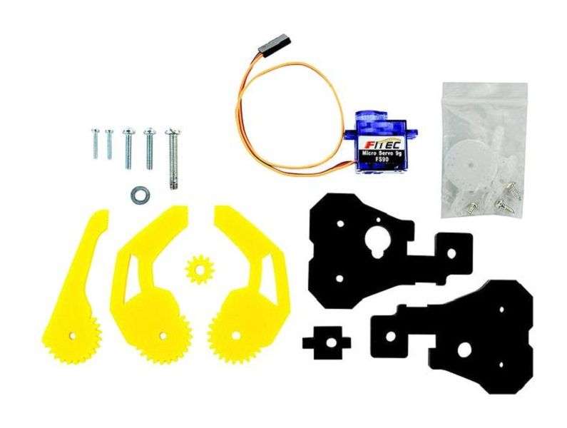 Kitronik (5696) Move Motor Klaw Kit, BBC Micro: Bit, 180 Degree Servo