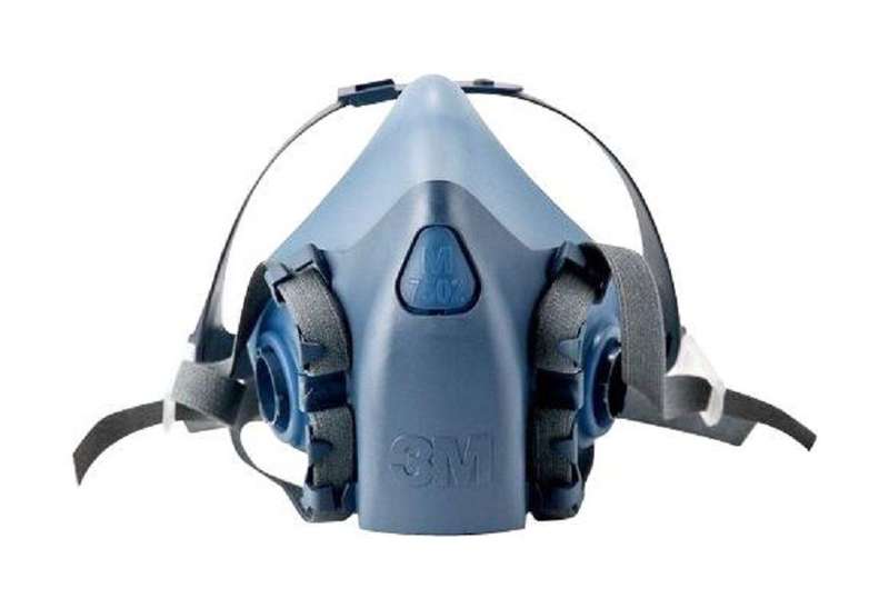 3M 7502 Medium Respirator Medium Size, Valved Half Facepiece