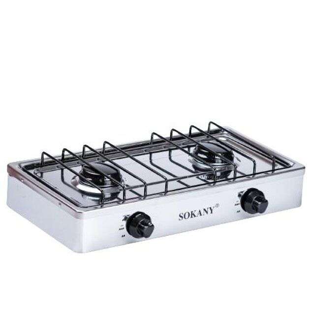 Sokany 2 Burner Tabletop Gas Stove