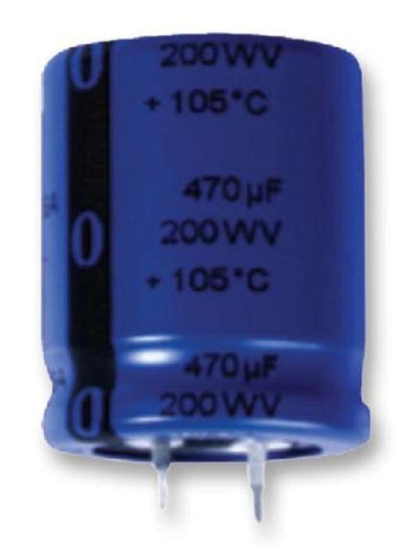 Cornell Dubilier (SLP221M200A1P3) Electrolytic Capacitor, 220 µF, 200 V