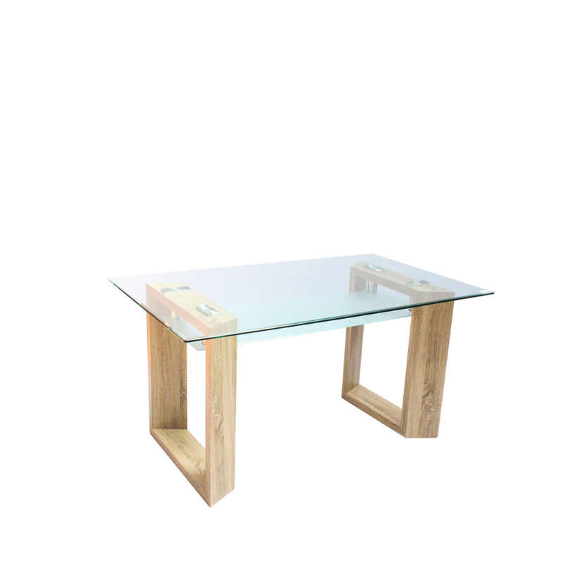 Romana Dining Table- 6 Seater- Oak