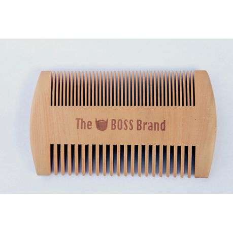 The Beard Boss Brand Branded Comb