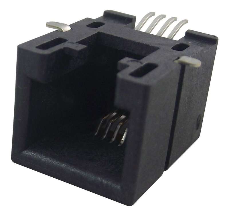 Molex (85502-5006) Modular Connector, Modular Jack, 1 x 1 (Port), 6P4C