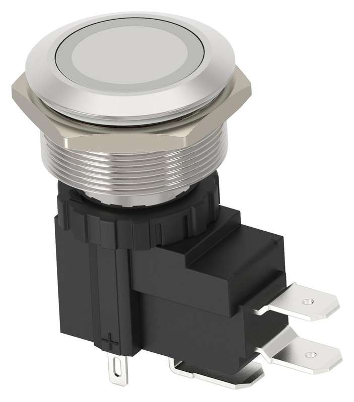TE Connectivity (AVH25MSSFE6122604) Vandal Resistant Switch, AVH, 25.2 mm