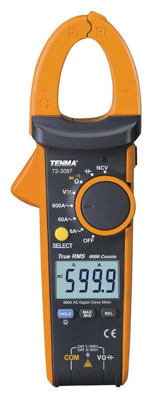 Tenma 72-3097 True RMS Digital Clamp Meter