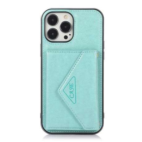 Leather wallet case with crossbody strap for iPhone 12