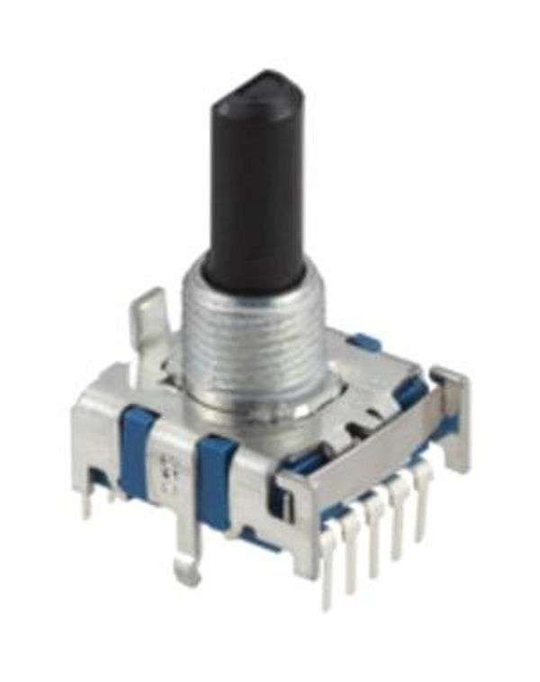 Alps Alpine (SRBV141201) Rotary Switch, 4 Position, 1 Pole, 30 °, SRBV