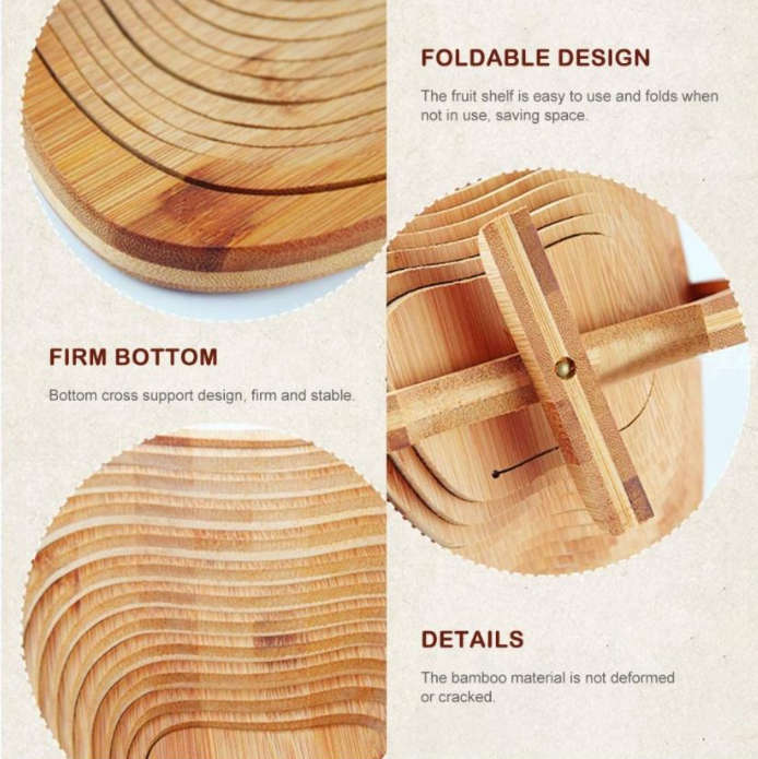 Bamboo fruit basket