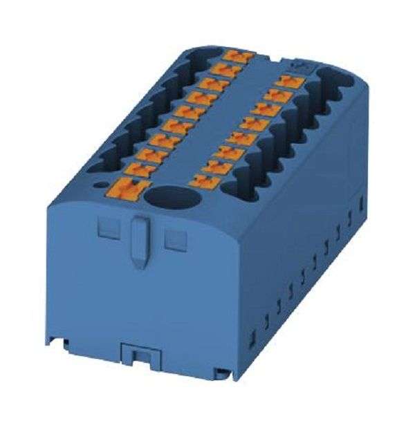 Phoenix Contact (PTFIX 6/12X2,5 BU) Panel Mount Barrier Terminal Block