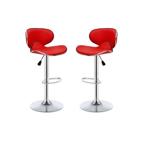 Vertigo Red Bar Stool