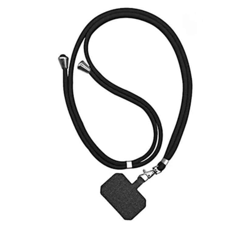 Cell Phone Lanyard Crossbody Adjustable Nylon Neck Strap - Black