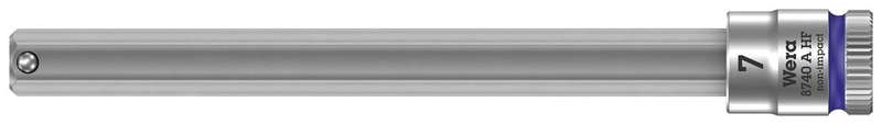Wera (8740 7 X 100MM) Hex Driver Bit, Hex, 7mm, 100mm