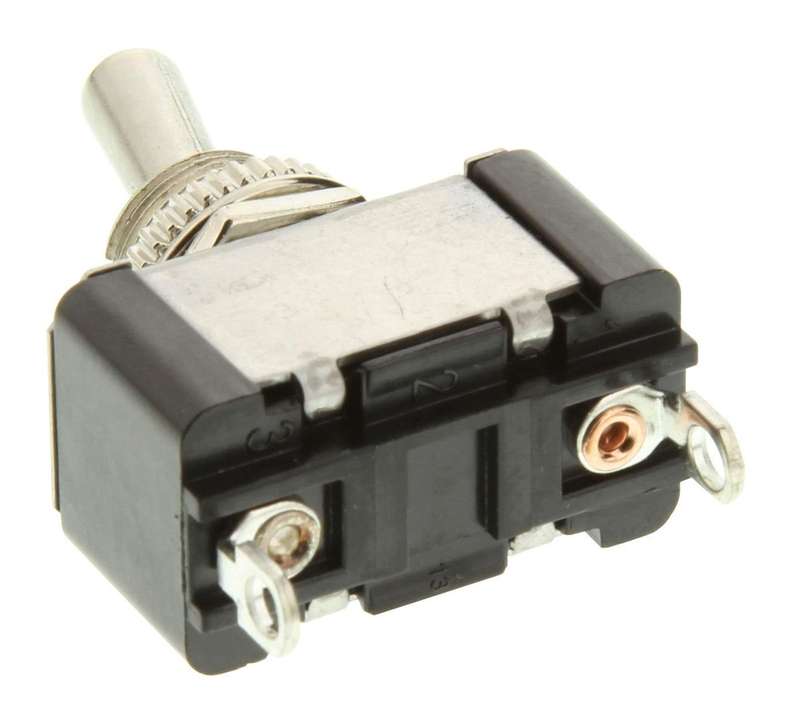 MultIcomp Pro (MCR13-5-05) Toggle Switch, On-Off, SPST, Non Illuminated