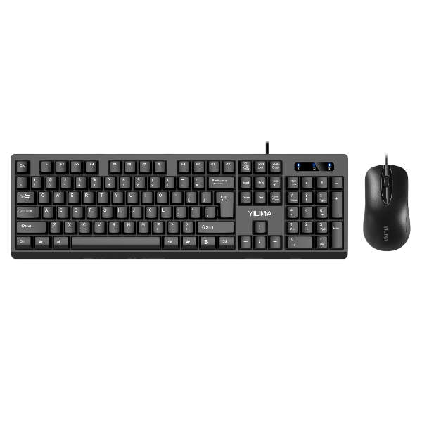 Yilimar QS-601 - Wired Keyboard and Mouse Combo