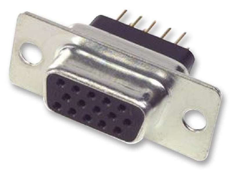 Multicomp (SPC15408) D Sub Connector, Receptacle, 15 Contacts