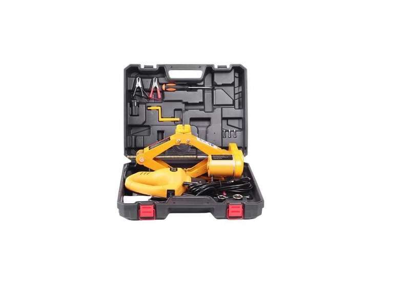 Portable 3 Ton Car Electric Jack Tire Change Repair Tool