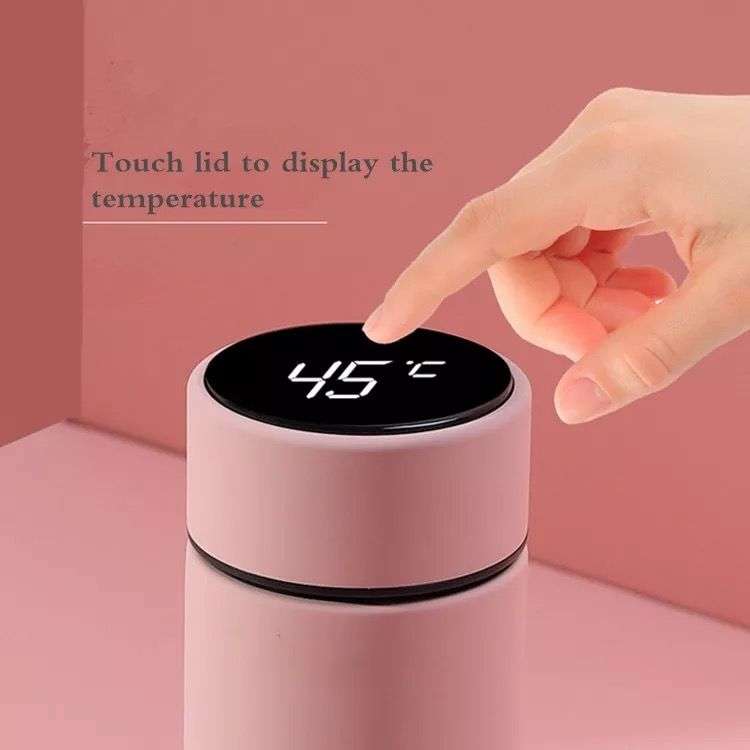 500ml Smart Water Bottle Stainless Steel