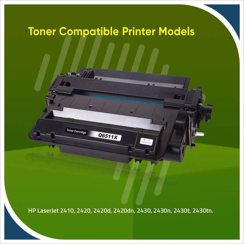 TONER FOR HP Q6511X 2410 2420 2430 BLACK