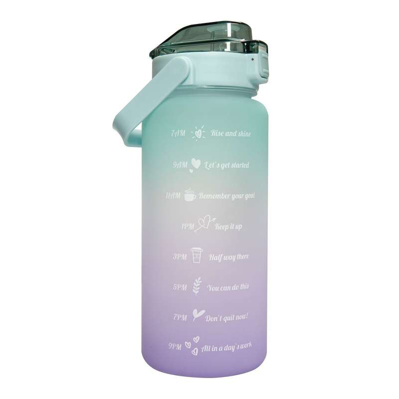 Motivational Water Bottle 2L