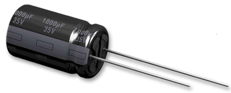 Panasonic (EEUFM1H471) Electrolytic Capacitor, 470 µF, 50 V